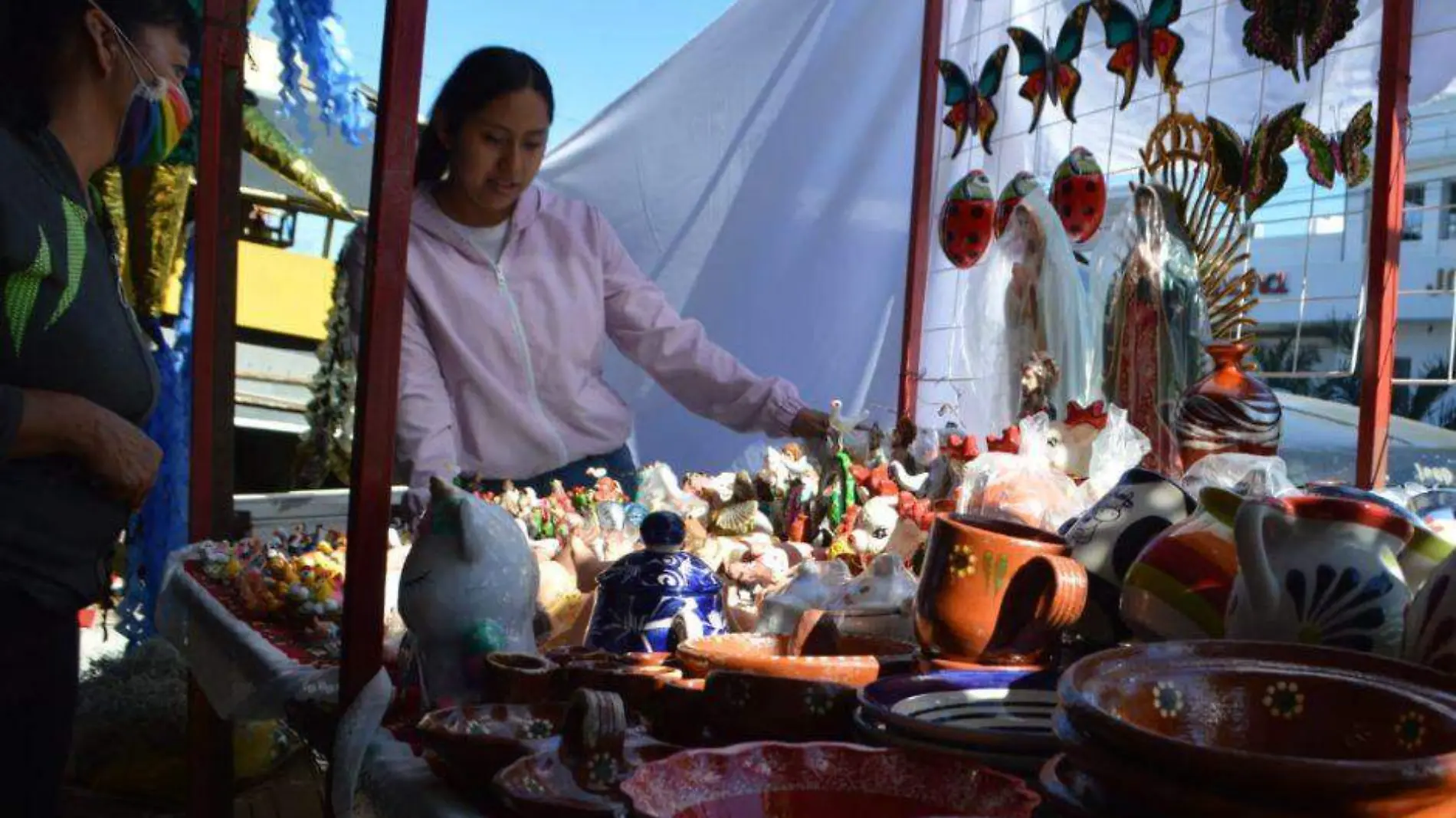 puesto tianguis migrante de oaxaca